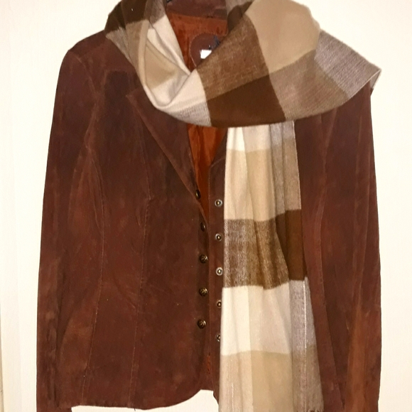 Suede Leather Jacket - Picture 1 of 4